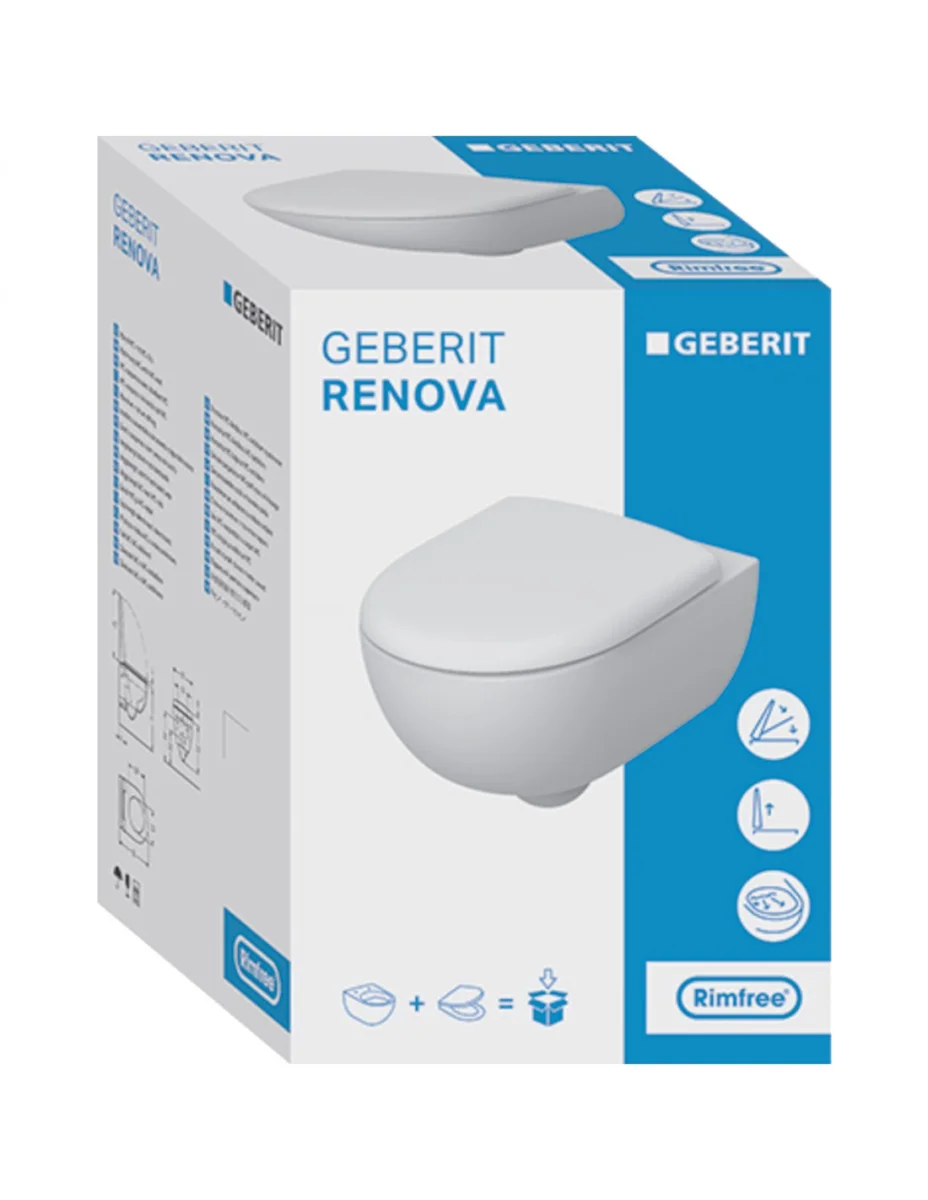 Geberit Renova caréné — Pack WC