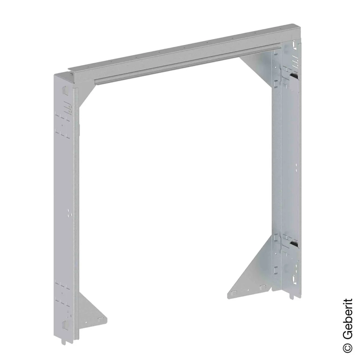 Cadre de recouvrement pour armoire de toilette Geberit ONE, montage encastré