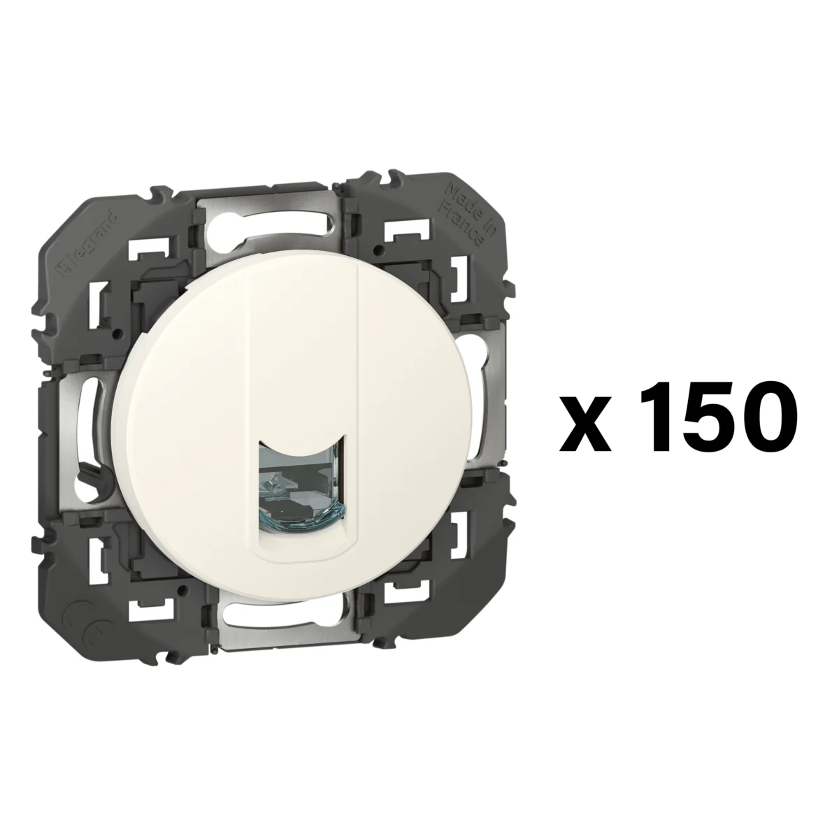 Lot de 150 prises RJ 45 cat. 6 FTP