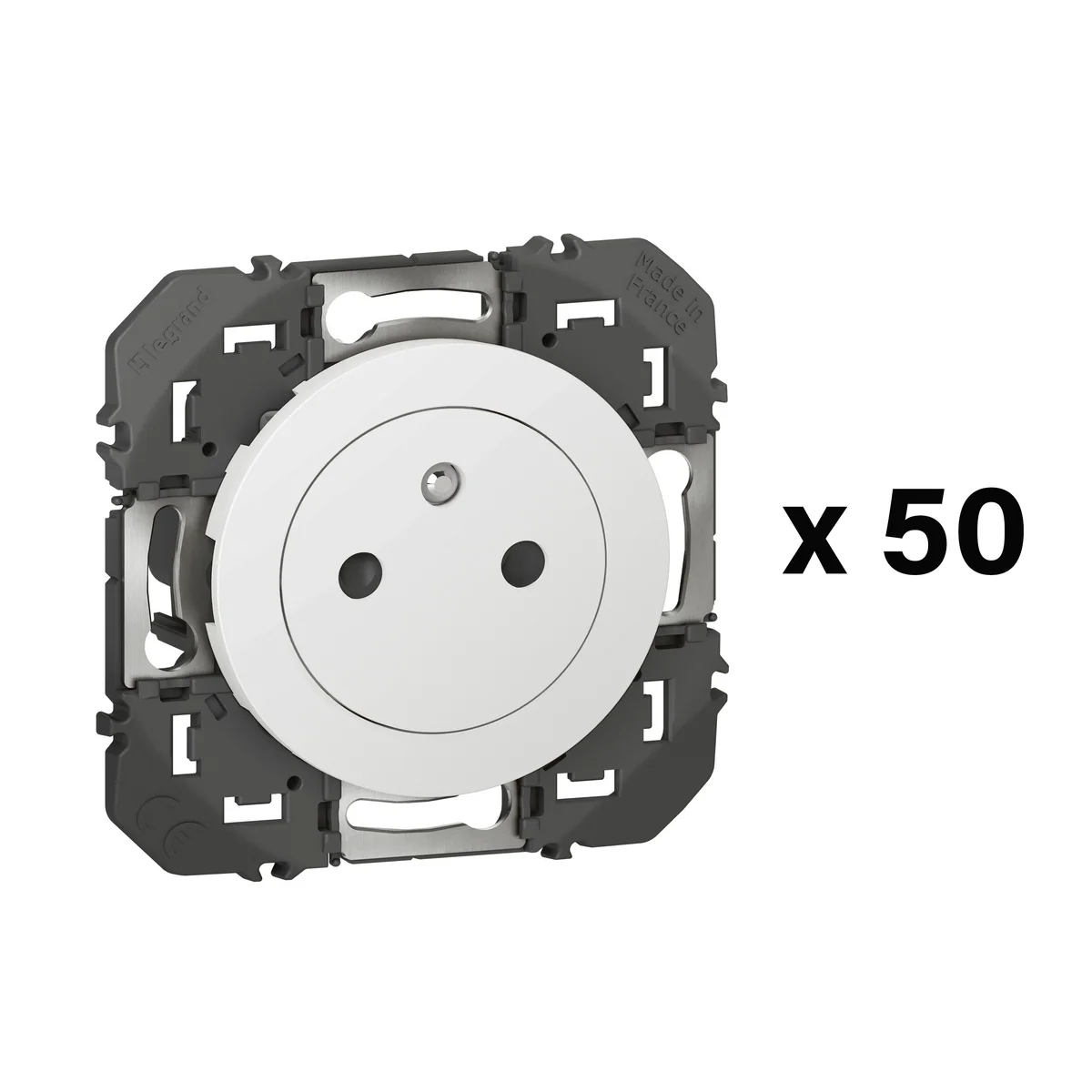 Lot de 50 prises de courant Surface