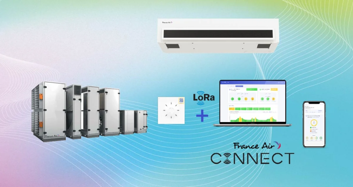 Capteur CO2 France Air connect — 2 CAPTEURS
