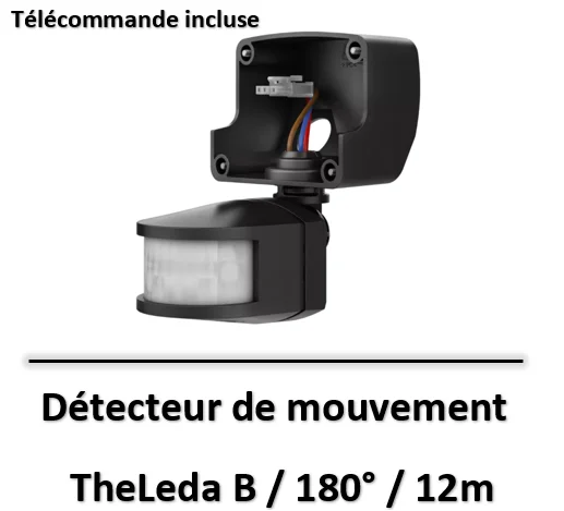 Détecteur de mouvement RC theLeda B BK