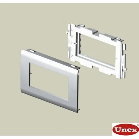 Adaptateur pour 2 appareillages Mosaic