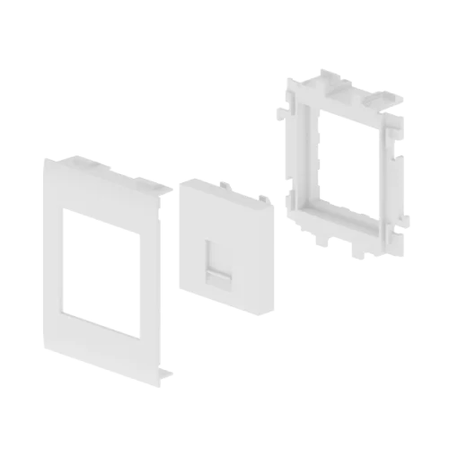 Plastron droit 1 RJ45