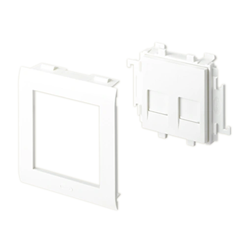 Plastron droit 2 RJ45