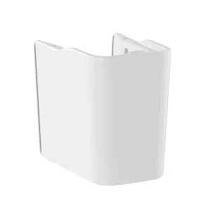 Semi-pedestal for ceramic basin and fixing kit