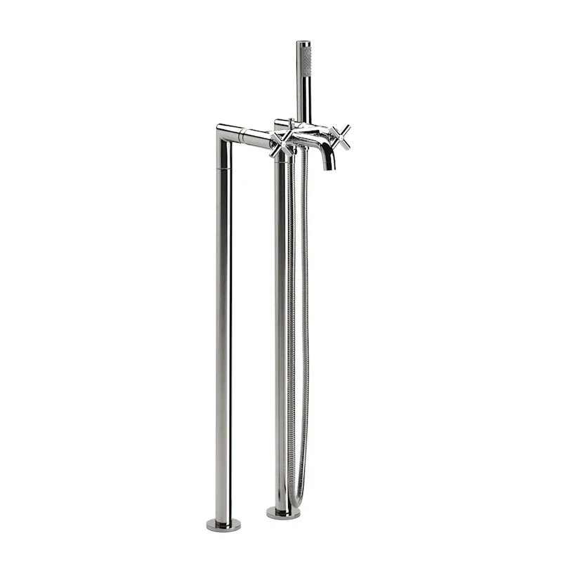 Floorstanding column with hand-shower bracket