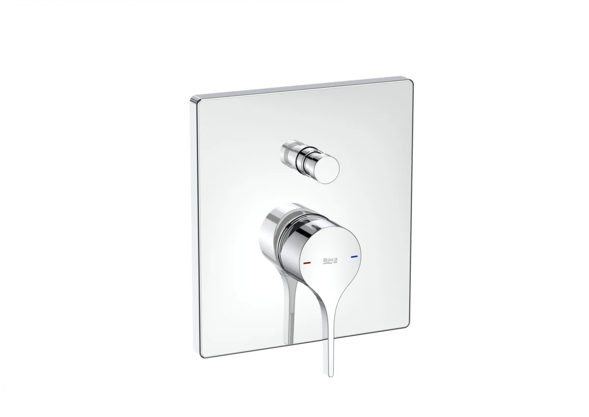 Built-in bath-shower mixer (3 ways)