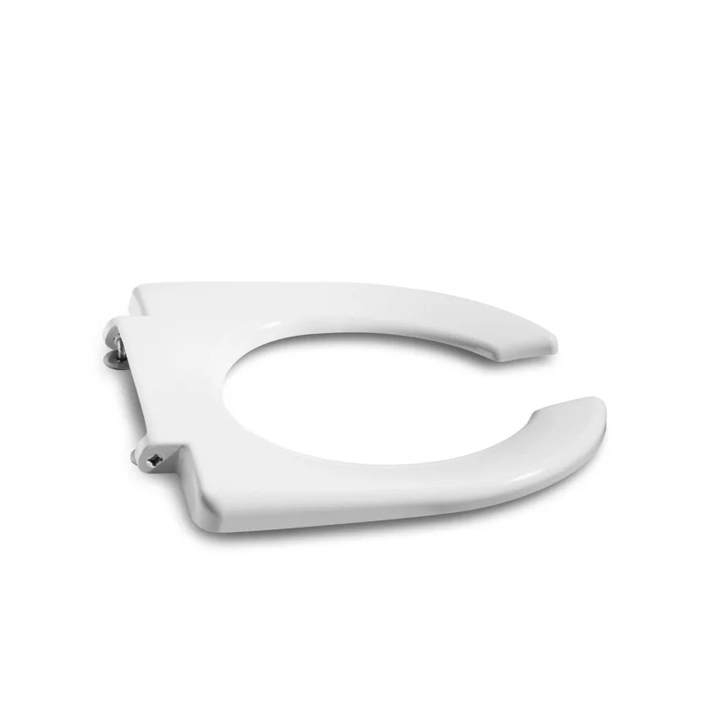 Access - WC seat with front opening and stainless steel hinges