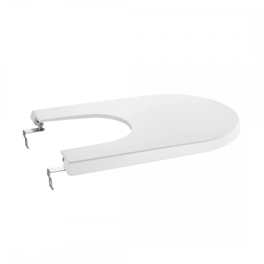 Debba Square - WC seat and cover with stainless steel hinges