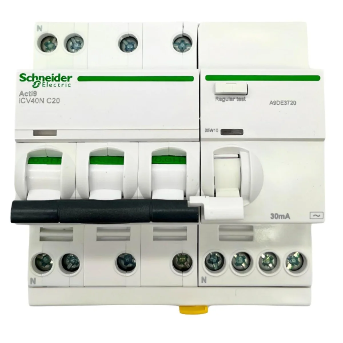 Disjoncteur différentiel iDD40N - 3P+N - 25 A - Type AC 30 mA