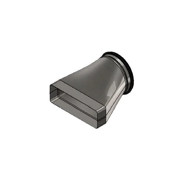 Adaptateur rectangulaire - circulaire