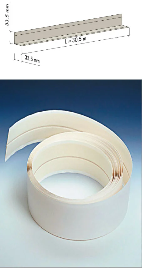 Bande d'angle Ultraflex et renfort d'angle pour BA18 et BA25