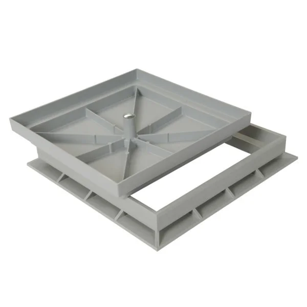 Cadre et coffrage pour regard de 30 x 30 cm (sans joint)