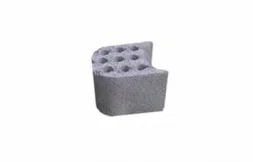 Bloc courbe semi-plein 250 × 200 × 200