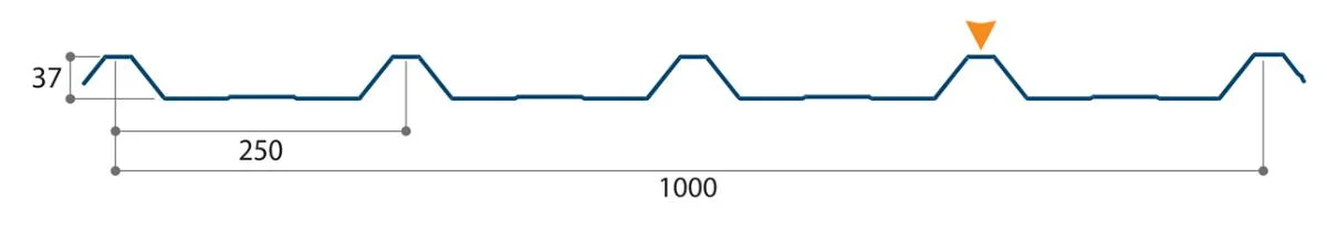 JI 37-250-1000 Toiture