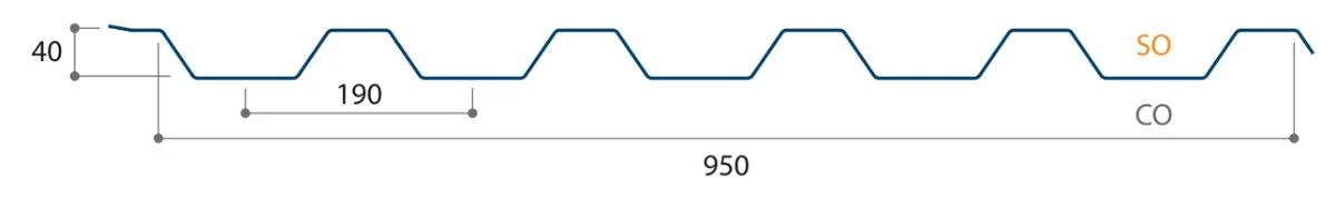 JI 40-190-950 Toiture