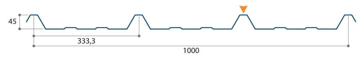 JI 45-333-1000 Toiture