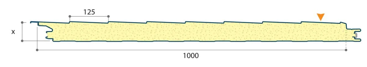 JI FC Sidings 1000 Toiture