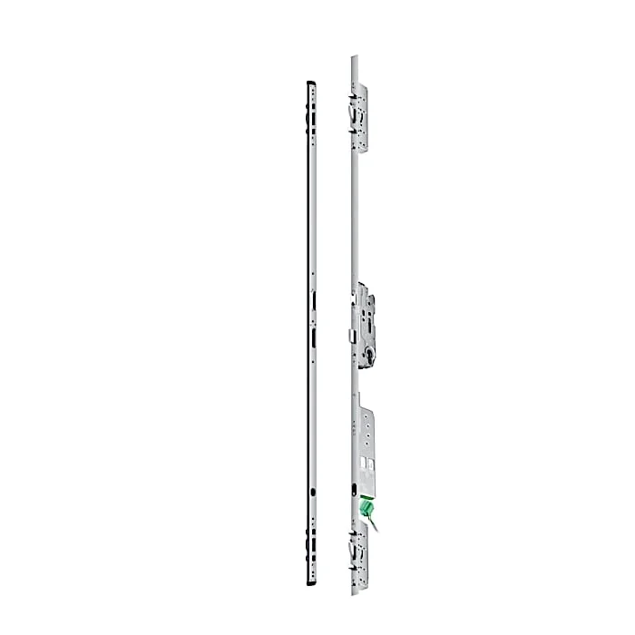 Serrure anti-panique auto-verrouillante multipoint M-SVP 2200 et cylindre de fermeture dormakaba à marche libre