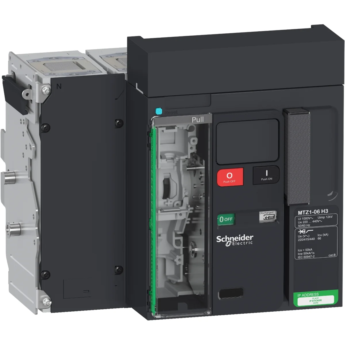 MasterPacT MTZ1 06 H3 MicroLogic