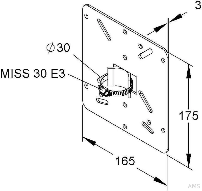 Round Steel Bracket