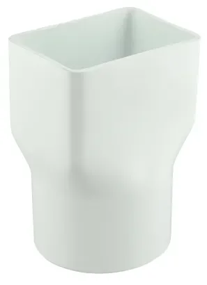 Mamelon mixte de raccordement Ø 80 mâle x (83x56) Femelle