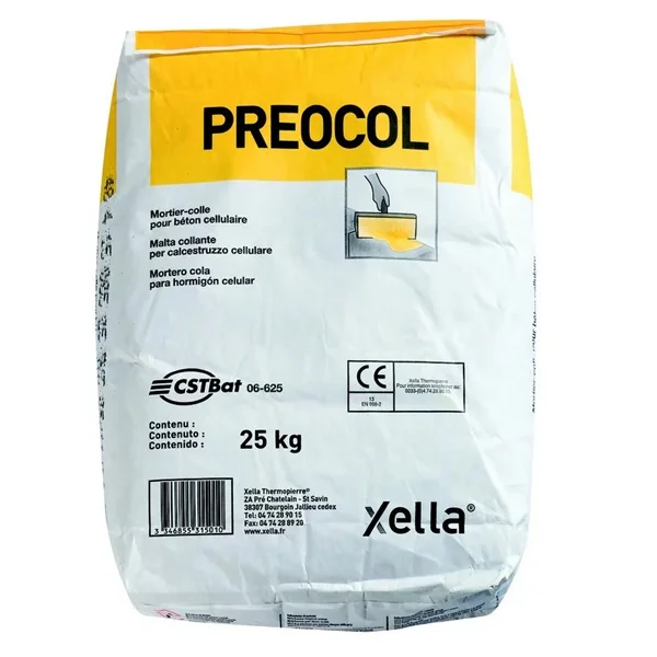 Mortier-colle PREOCOL / YTONG FIX