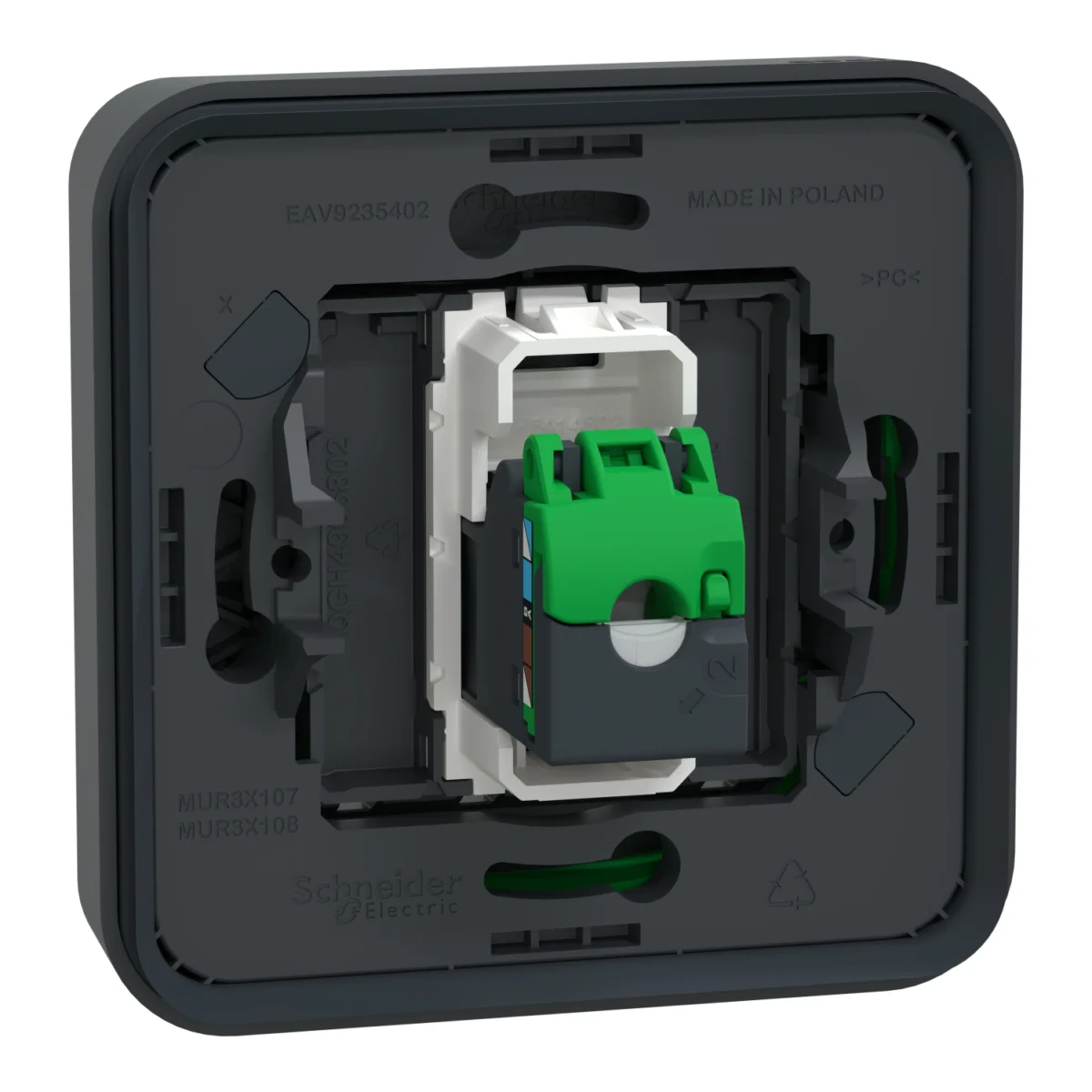 prise RJ45 encastrée