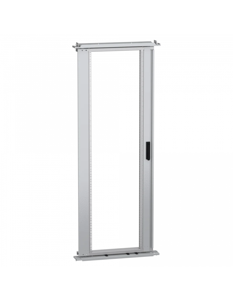 Coffret 19" Actassi OPB avec châssis fixe et porte transparente
