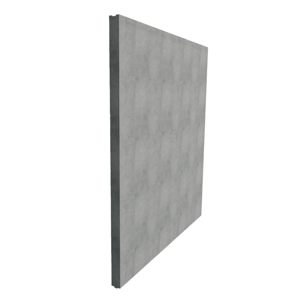 Paroi voile béton Thermedia® 0.54 / 0.49 – 20 cm – sans doublage