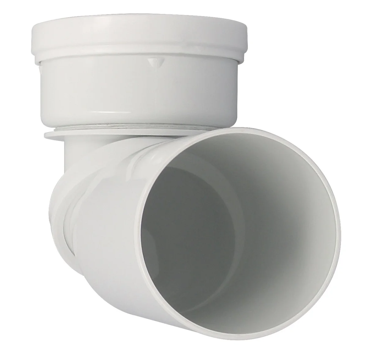 Pipe orientable droite / coudée. Pipe universelle orientable de 0° (longueur 315 mm) à 90° (longueur 347 mm)