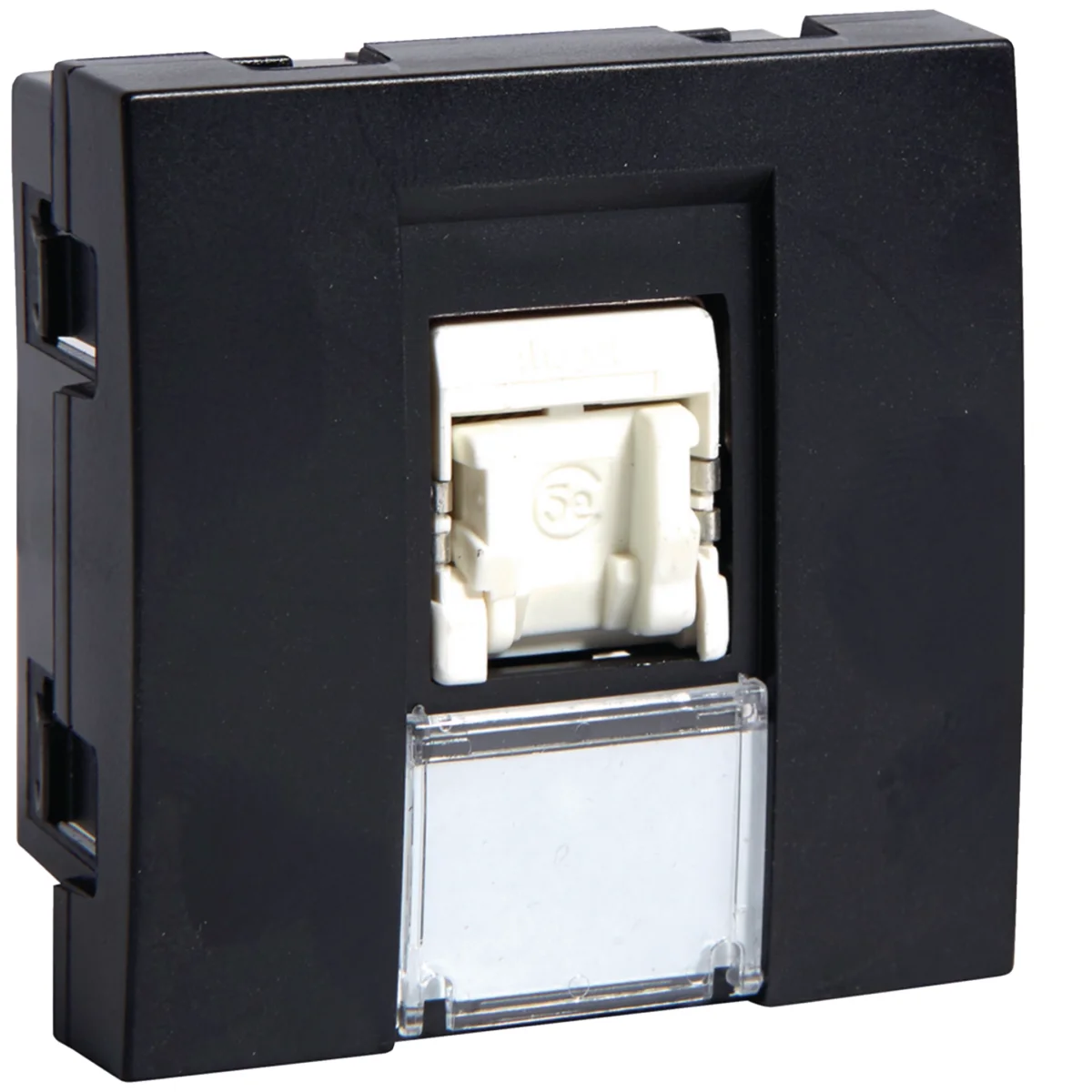 Prise RJ45 cat. 5e FTP simple avec porte-étiquette