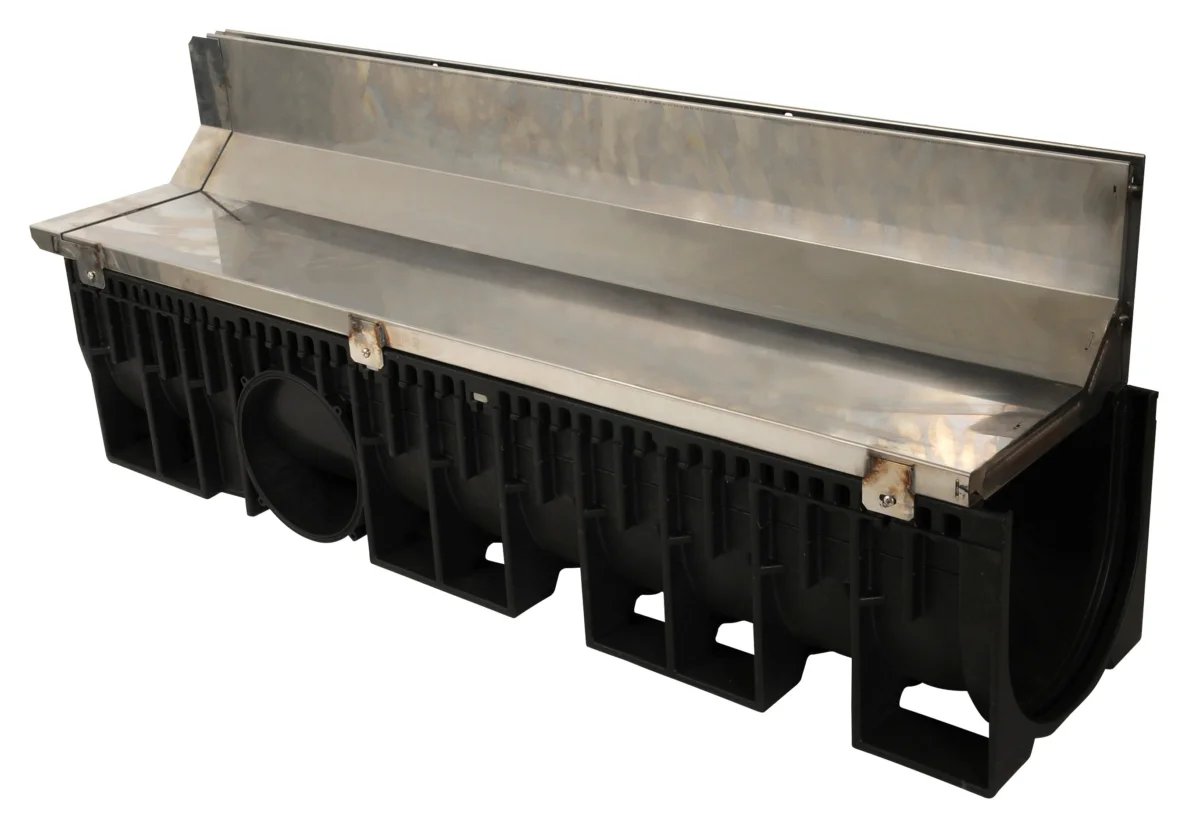 Regard d'accès 50 cm acier inoxydable 430 à fente (inox 304 et 316 sur demande)