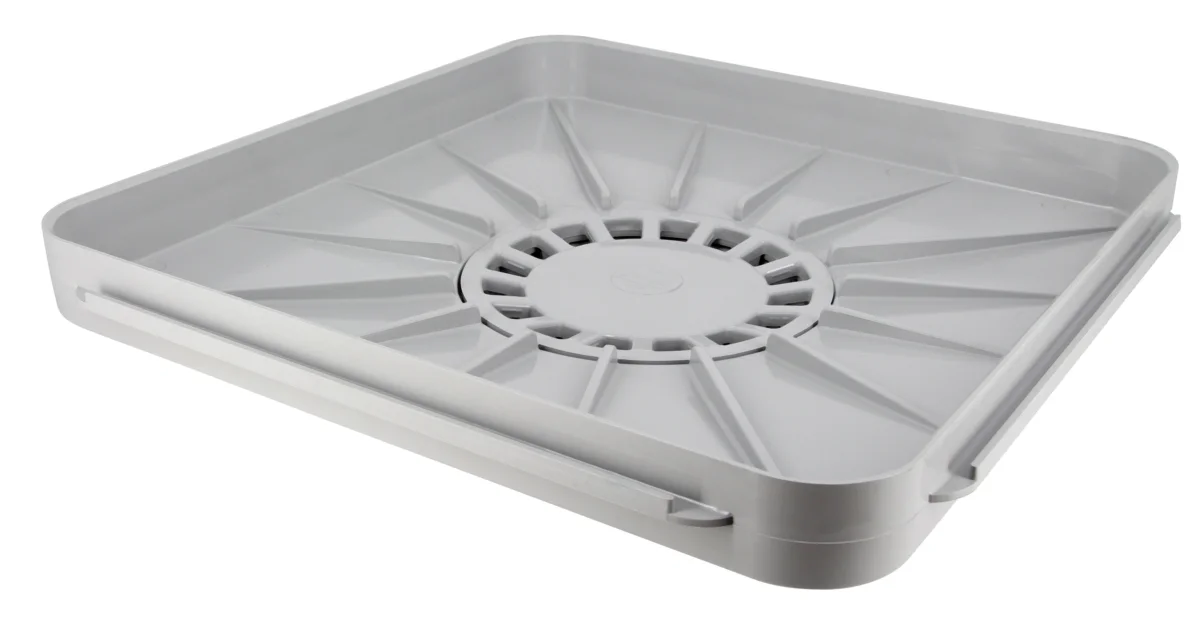 Receveur 40 x 40 cm + adaptateur