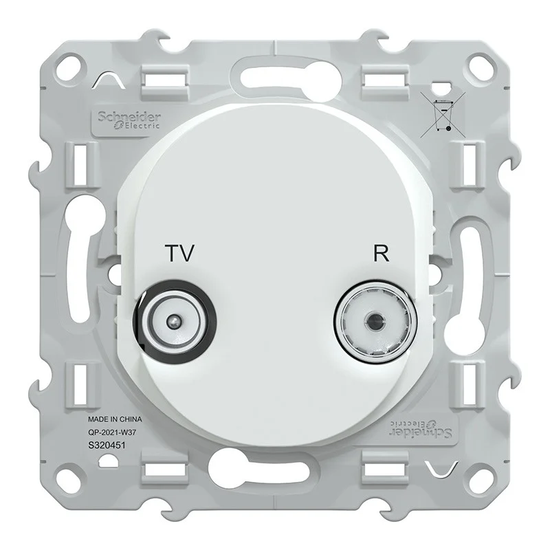 Prise TV / FM Ovalis