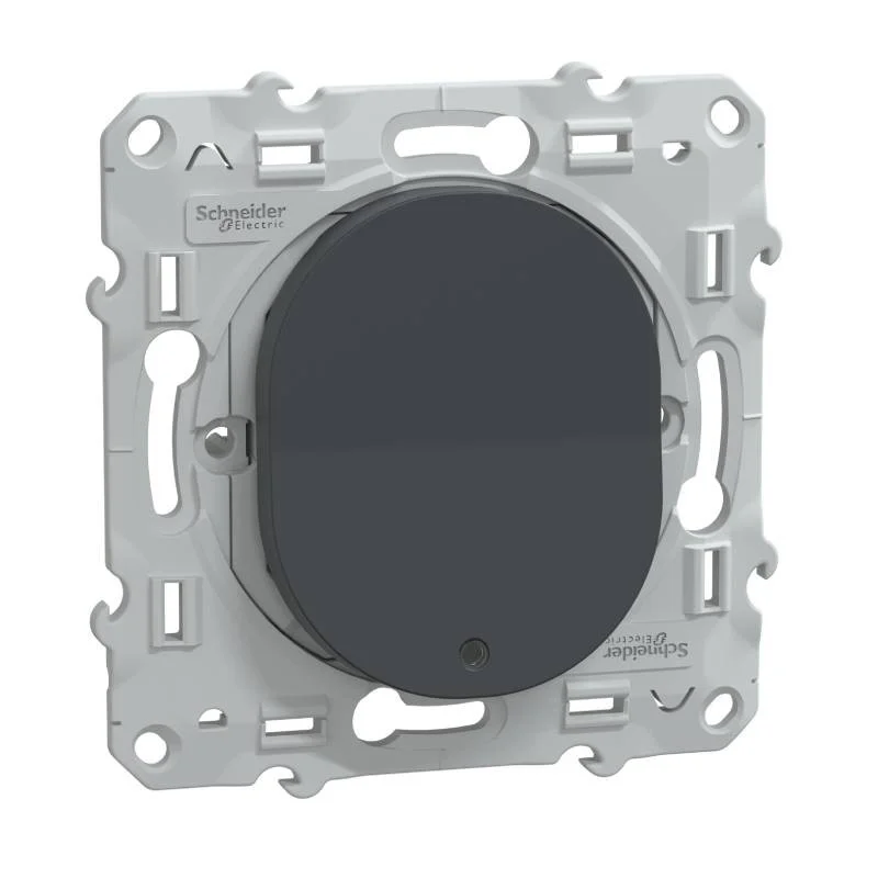 Poussoirs lumineux Ovalis Anthracite