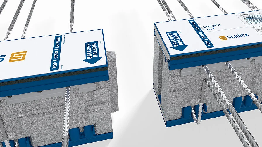 Schöck ISOKORB® XT Type D-MM4-VV4 (L = 500 mm)