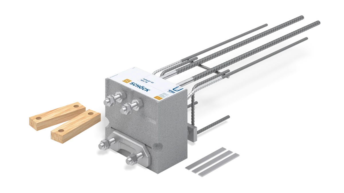 Schöck ISOKORB® XT Type D-MM5-VV4