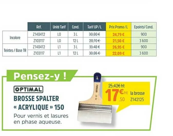 SPALTER ACRYLIQUE EXPERT