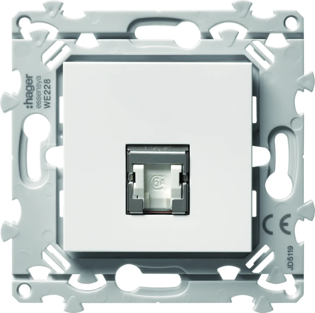 Prise RJ45 Cat. 6A STP simple