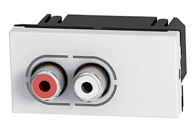Prise RCA audio bornier à vis