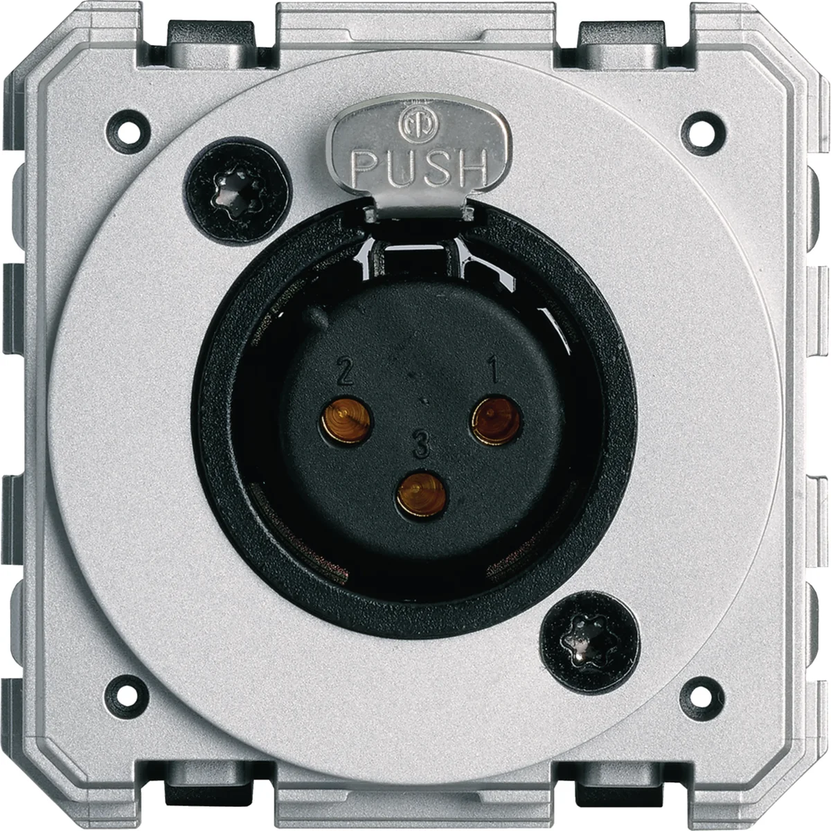 Prise XLR femelle neutre bornier à vis