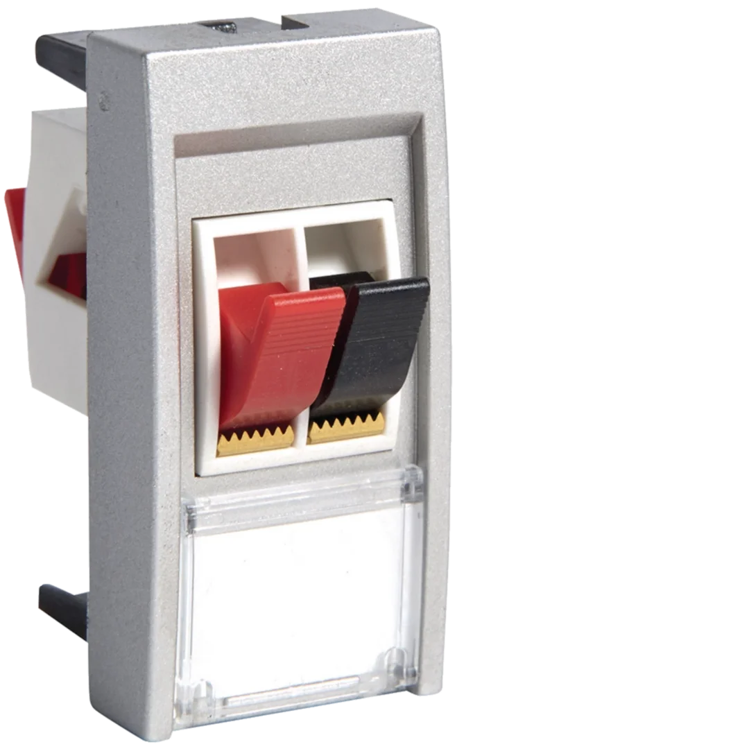 Prises audio et vidéo 1 module - prise haut-parleur