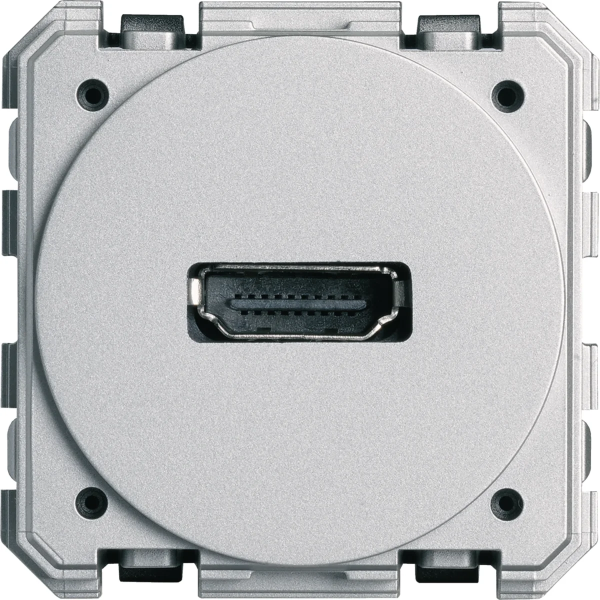 Prise HDMI bornier à vis / titane