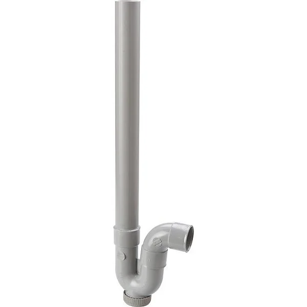 Siphon à coller, entrée verticale